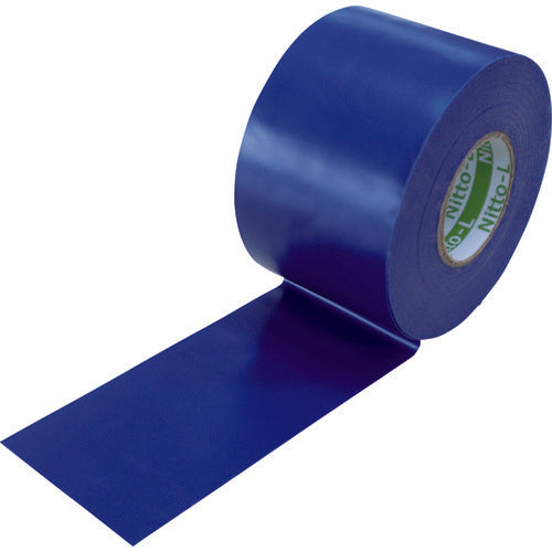 日東エルマテ 日東エルマテリアル 塩化ビニル系防食テープ NO.51LS 0.4mm×50mm×10M ブルー(5巻入り) 51LS-50B 1 PK