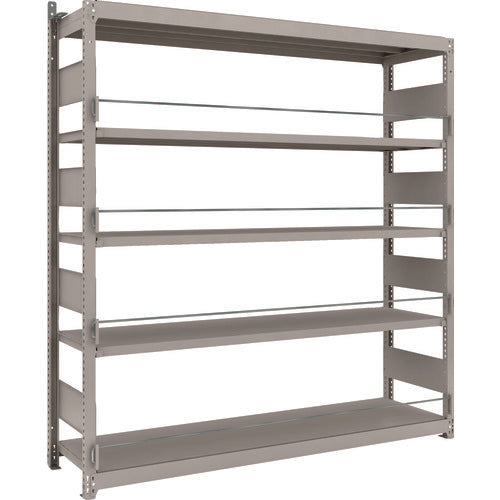 TRUSCO スチールラック 災害備蓄ラック M1.5型 1760X445X1800 5段単体 M1.5-DS6645 1 台