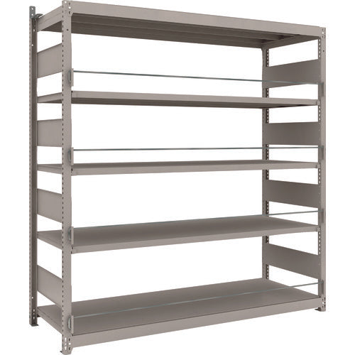 TRUSCO スチールラック 災害備蓄ラック M1.5型 1760X595X1800 5段単体 M1.5-DS6665 1 台