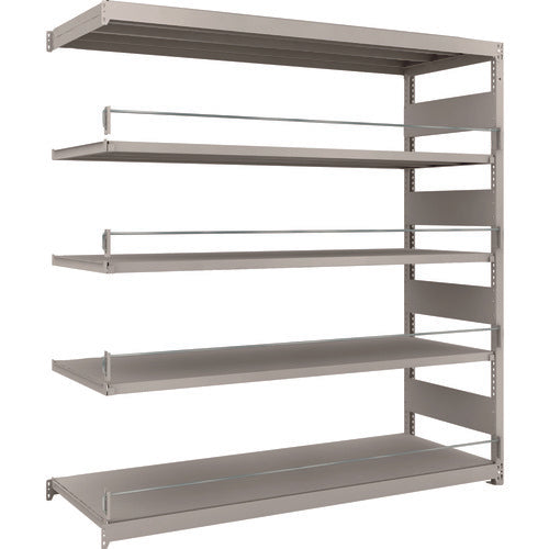 TRUSCO スチールラック 災害備蓄ラック M1.5型 1760X595X1800 5段連結 M1.5-DS6665B 1 台