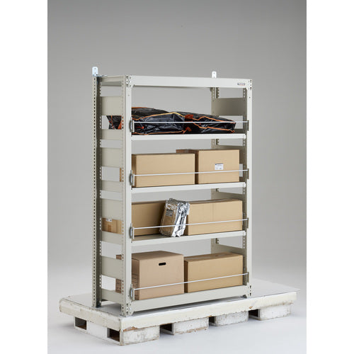 TRUSCO Disaster Preparedness Rack Steel Rack M3 Type W1800 x D471 x H1800 5 Tiers Single Unit M3-DS6655 1 Unit