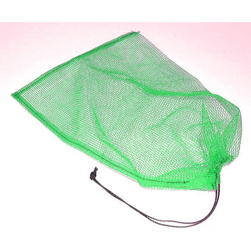 TRUSCO Mesh Bag Small 1 piece 39 x 55 cm Mesh size 4 mm Green MH-S-1-GN 1 piece
