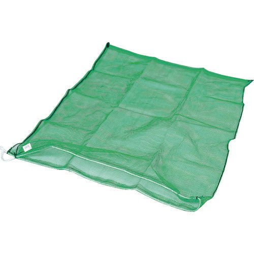 TRUSCO mesh bag, large, 1 piece, 100 x 100 cm, 90 L, mesh size 4 mm, green, MH-L-1-GN, 1 piece