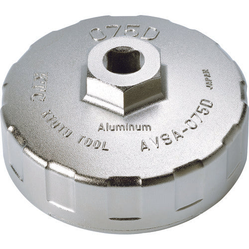 KTC カップ型オイルフィルタレンチ AVSA-075D 1 個