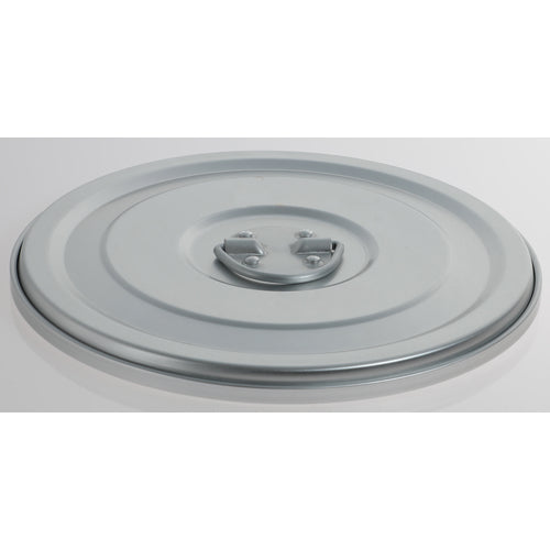 TRUSCO Aluminum Round Single Layer Food Can 270ΦX240 10L ARCA-10 1 pc