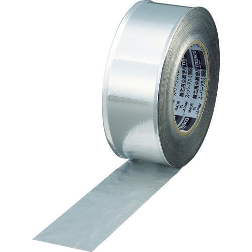 TRUSCO Super Aluminum Foil Adhesive Tape Glossy Width 25mm x Length 50m TRAT25-1 1 Roll