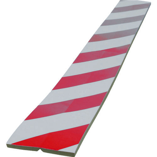TRUSCO セーフティクッション コーナー用 幅100 長さ910 赤/白 TSC-8100-910-RW 1 枚
