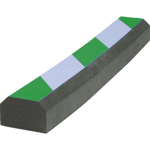 TRUSCO セーフティクッション 山型 2本入 幅50 長さ300 緑白 TSC-3050-300-GW 1 袋