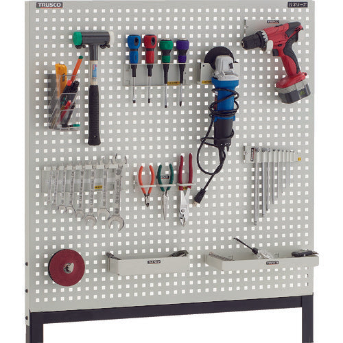 TRUSCO ライトパンチングパネル パネリーナ W900×368×1630 TUR-7 1 台