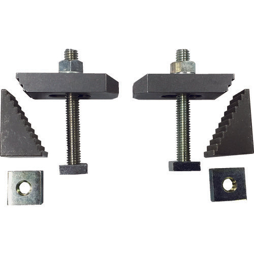 PROXXON 小型フライス盤 ミニ高さ自由クランプ 取付最大高さ20mm 固定用ナット:幅12、厚さ4mm 24256 1 個