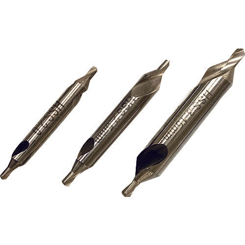 PROXXON 小型旋盤用別売りオプション センタードリル3種セットPD250用 24025 1 個