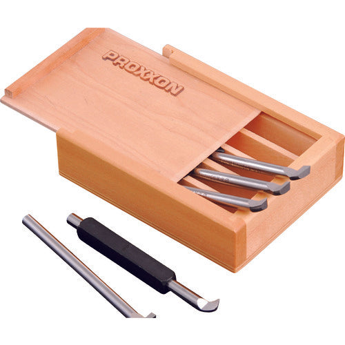 PROXXON 小型旋盤用別売りオプション 内径切削用バイト ハイス 5本入り(単位:セット) 24520 1 S