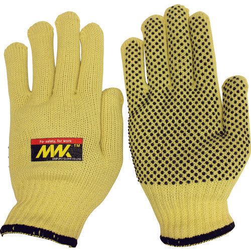 おたふく 耐切創手袋 7G スベリ止め付き M MWK-920-M 1 双