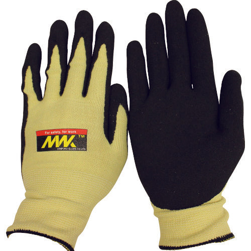 おたふく 耐切創手袋 13G 天然ゴム背抜き M MWK-927-M 1 双