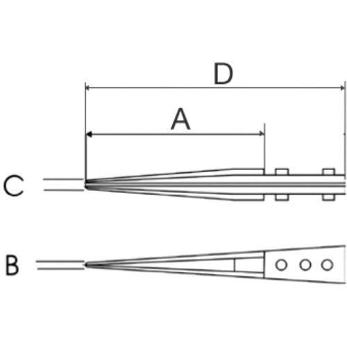 Idealtek Replacement ESD Ceramic Tip A71ZJ 1 Pair