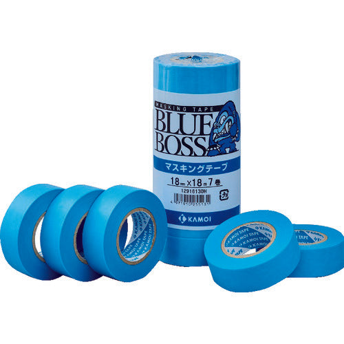 Kamoi Masking Tape for Painting Width 20mm x Length 18m Blue BLUEBOSSJAN-20 1 PK