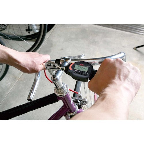 KTC Torque Wrench (Digital Type) Digital Ratchet Rechargeable Torque Adjustment Range 12-60Nm Socket Size 9.5mm Small Case GEKR060-R3 1 Piece