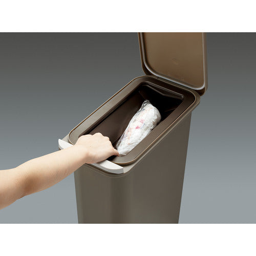 Risu H&H Open Deodorizing Pail 20SN Brown GBED009 1 pc