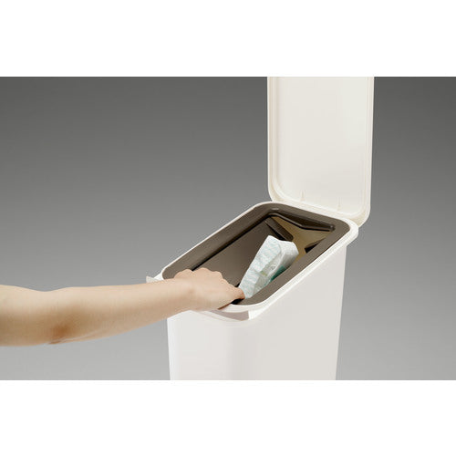 Risu H&H Open Deodorizing Pail 20SN W GBED010 1 pc