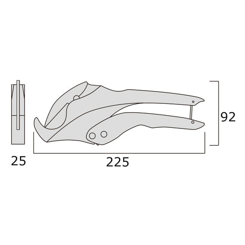Victor Victor Plus Drain Pipe Cutter AC25 1 piece