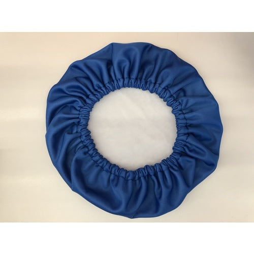 TRUSCO ヘルメットカバー スポンジ生地付ソフトタイプ 青 HMCS-B 1 枚