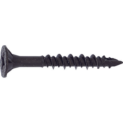 TRUSCO 木が割れにくいビス 黒亜鉛メッキ 3.8X35 80本入 CVA-3.8X35 1 PK