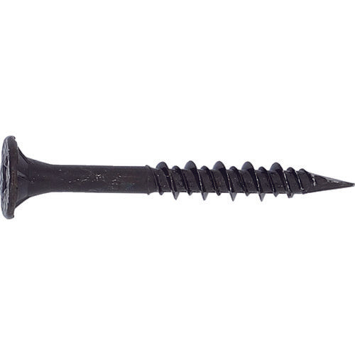 TRUSCO 나무가 깨지기 어려운 나사 흑아연 도금 3.8X40 72개입 CVA-3.8X40 1 PK