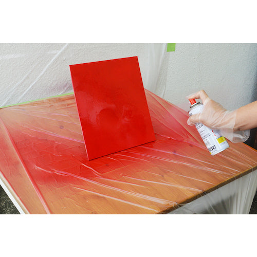 TRUSCO 高耐久アクリルラッカースプレー 赤 400ml RSP420-R 1 本