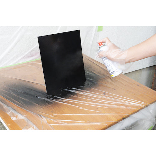 TRUSCO High Durability Acrylic Lacquer Spray Matte Black 400ml RSP420-TBK 1 bottle