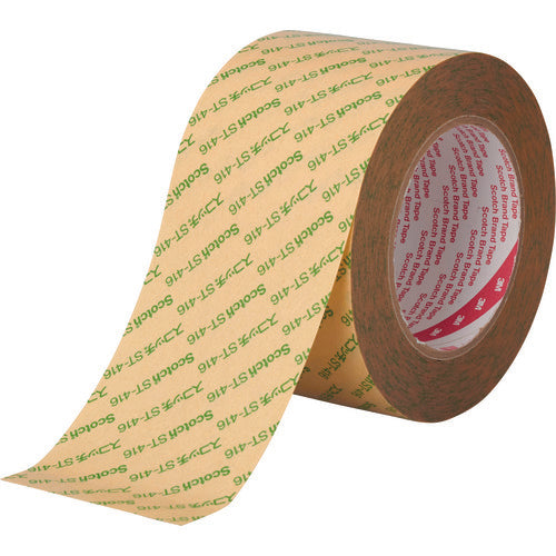 3M ポリエステル基材両面粘着テープ ST−416P 75mmx30m ST416P 75X30 1P 1 巻