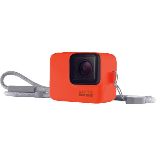 GoPro 웨어러블 카메라용 옵션 슬리브+런야드 하이퍼 오렌지 ACSST-007 1개