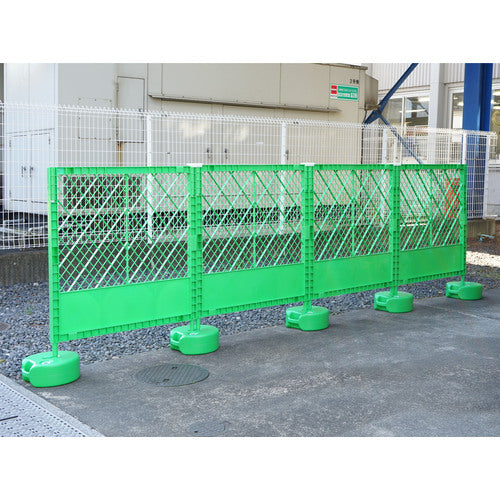 TRUSCO Construction Plastic Fence Green 1000mmx1000mmx45mm CF1000-GN 1 piece
