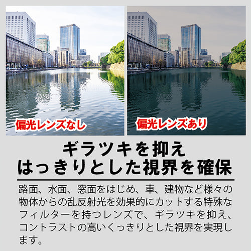 YAMAMOTO 2眼形保護めがね 偏光レンズモデル YS-390 PSMK BLK 1 個