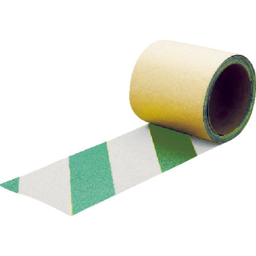 TRUSCO 蛍光ノンスリップテープ 屋外用 25mmX10m ゼブラ ゼブラ TKNS-2510 1 巻