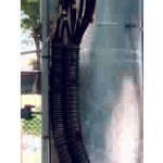 TRUSCO 屋外用コルゲートチューブ スリット入り 内径38mm 10m CTSW40-10 1 巻