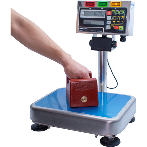 TRUSCO M2級 鋳鉄製枕型分銅 5kg M2RW-5KG 1 個