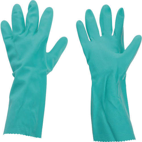 TRUSCO 【매진 폐번】 염화 비닐 장갑 두꺼운 그린 L PVCG54-LG 1 쌍