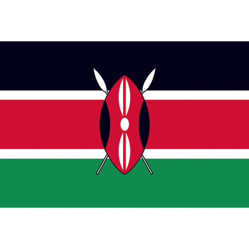 Tokyo Flag Tabletop Flag (16 x 24 cm) Kenya 406261 1 piece