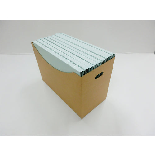 TRUSCO 段ボール製フォルダーボックス M DBFB-M 1 個
