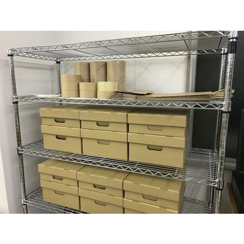 TRUSCO Cardboard A4 Storage Box Body S Height 104 Type DBB-S 1 pc