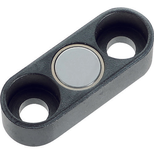 TRUSCO Countersunk Hole Oval Magnet 13mm (Samarium Cobalt) OHSZ13 1 pc