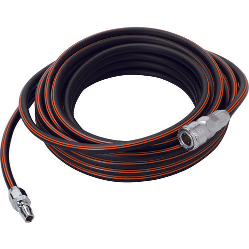 TRUSCO スパッタ防止エアホース6.5×30M 黒 TSTS6530 1 巻