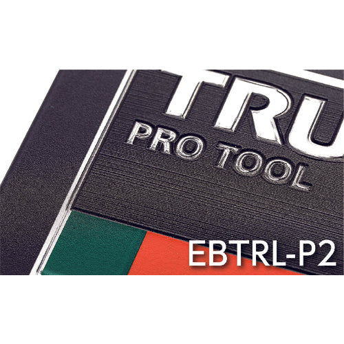 TRUSCO Ultra-weather-resistant soft emblem TRUSCO PRO TOOL logo embossed type EBTRL-P2 1 sheet