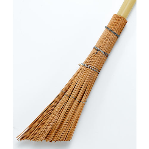 TRUSCO Bamboo Broom, Total Length 1440mm, Handle 104mm, BAL-L, 1 pc