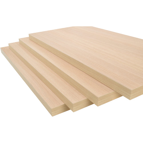 TRUSCO Light Weight Shelf TSUG Type Wooden Shelf Beige Oak W855 x D300 TSUGW100-3K-BO 1 Piece