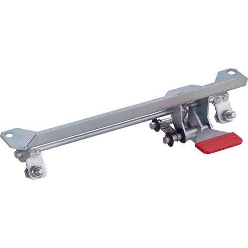 TRUSCO Noise-reducing aluminum trolley with dedicated stopper AL2-360S 1 unit