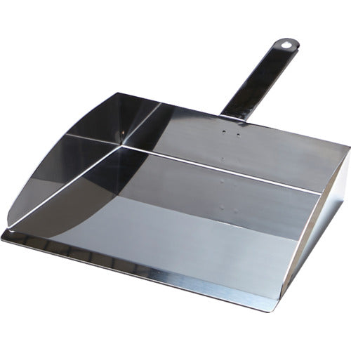 TRUSCO All-stainless steel dustpan, handy type, SU3-HDP, 1 piece