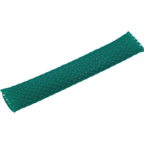 TRUSCO 컬러 편조 튜브 자연 절경 13mm 길이 10m 1권 녹색 BTC-12-GN 1권