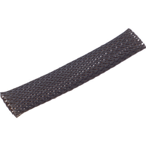 TRUSCO Color Braided Tube Natural Fold Diameter 28mm Length 10m 1 Roll Gray BTC-25-GY 1 Roll