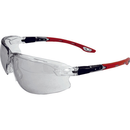 TRUSCO Twin-eye Safety Glasses (Fit Type) Red TSG136-R 1 pc